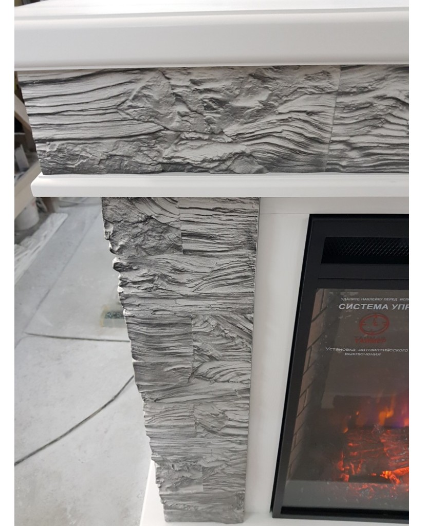 Каминокомплект "PAMIR 33 LED FX " белый