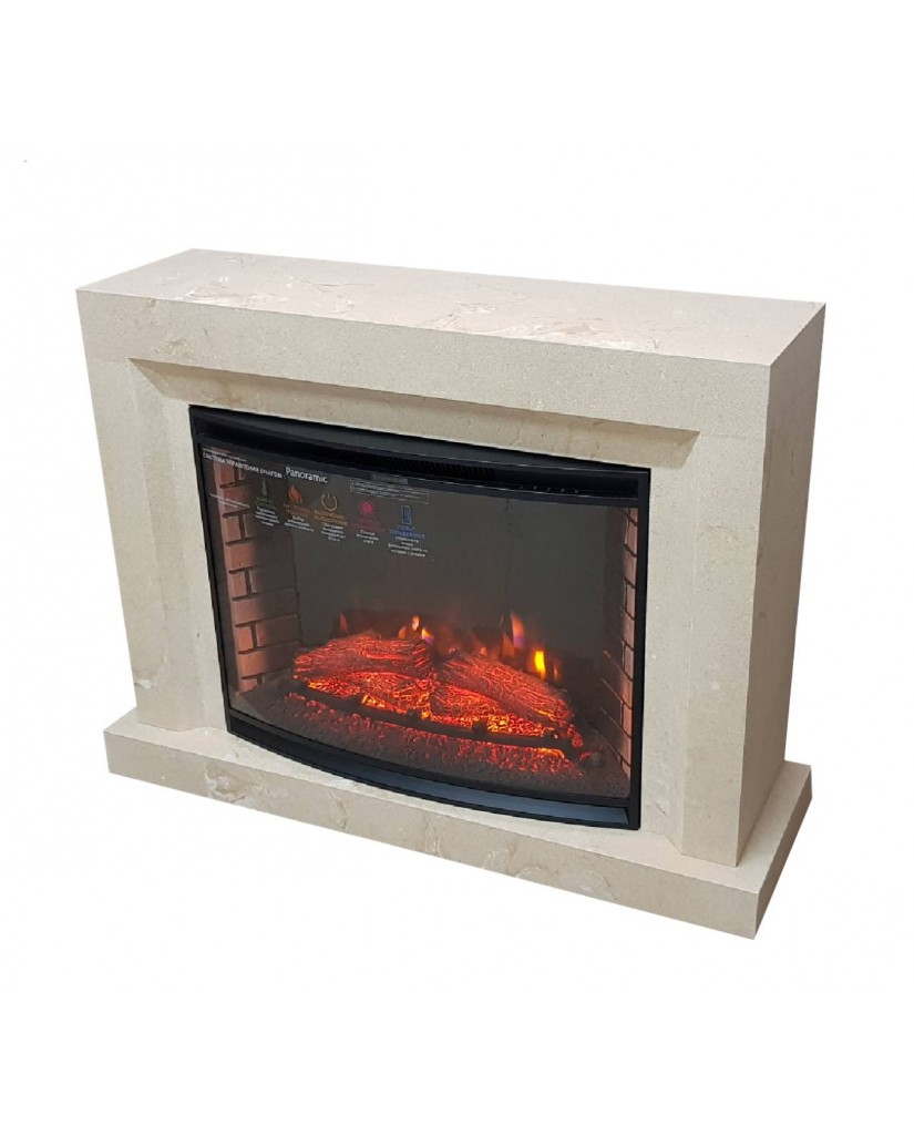 Каминокомплект "Миссури''+"Panoramic 33 LED FX"