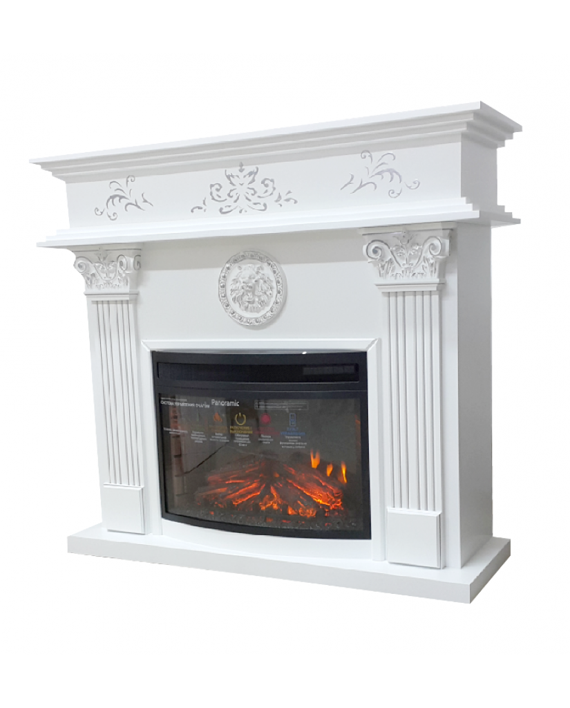 Каминокомплект "Анна (Лев) P25 LED FX"
